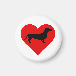 Doxie Love Magneet