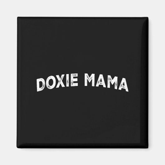 Doxie Mama  Magneet (Voorkant)