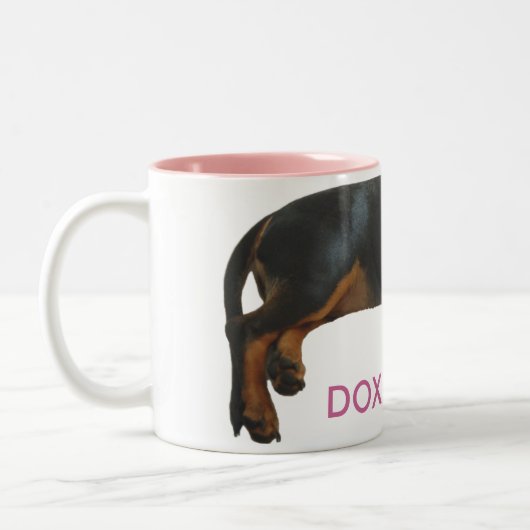 Doxie mama Sleepy Puppy Mok (Links)