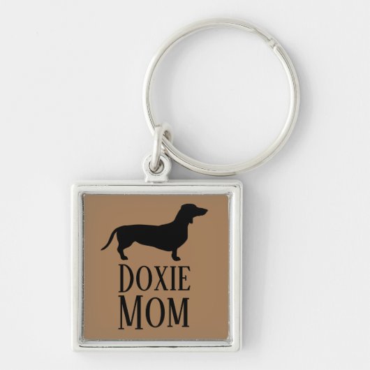 Doxie mama Sleutelhanger (Voorkant)