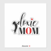 Doxie mama sticker (Vel)