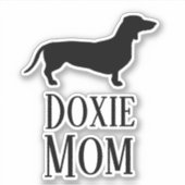 Doxie mama sticker (Voorkant)