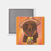Doxie Mexico Magneet (Voorkant / Achterkant)