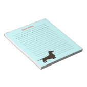 Doxie Notes Das Silhouet Notitieblok (Schuin)