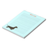 Doxie Notes Das Silhouet Notitieblok (Linkerzijde)