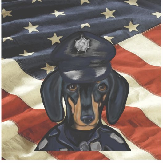 DOXIE PATROL STICKER (Voorkant)