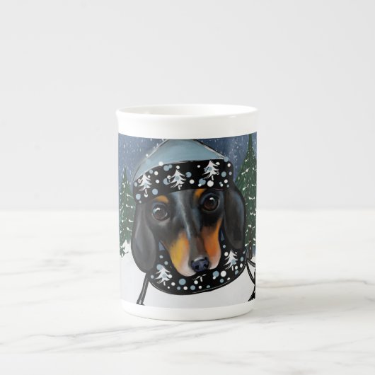 DOXIE  PORSELEIN KOP (Voorkant)