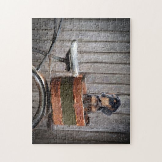 Doxie Pup Puzzle Legpuzzel (Verticaal)