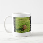 Doxie Pup uitvoeren Koffiemok (Links)