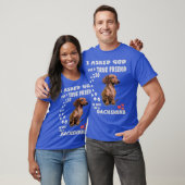 Doxie Puppy Wiener Weenie Dog mam Papa Miniatuur T-shirt (Unisex)