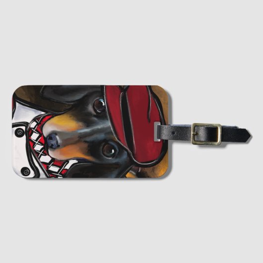 DOXIE RACER BAGAGELABEL (Voorkant (horizontaal))