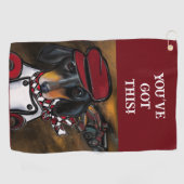 DOXIE RACER GOLFHANDDOEK (Horizontaal)