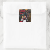 DOXIE RACER VIERKANTE STICKER (Tas)