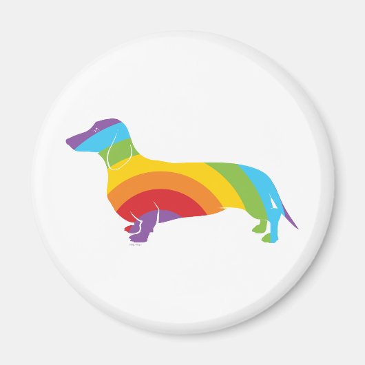 Doxie regenboogverbinding magneet (Voorkant)