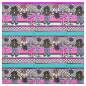 Doxie Rock and Roll Stof (Swatch)