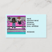 Doxie Rock en Roll Visitekaartje (Achterkant)