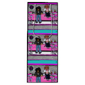 Doxie Rock en Roll Wijn Cadeautas (Voorkant)