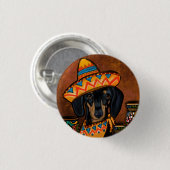 DOXIE RONDE BUTTON 3,2 CM (Voorkant /achterkant)