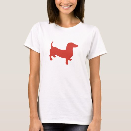DOXIE-rood T-shirt (Voorkant)