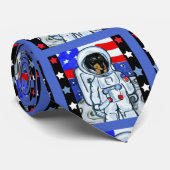 DOXIE RUIMTEVAART  STROPDAS (Opgerold)