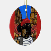 DOXIE SELFIE KERAMISCH ORNAMENT (Rechts)