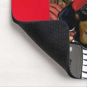 Doxie Selfie Muismat (Hoek)