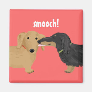Doxie Smooch Magneet
