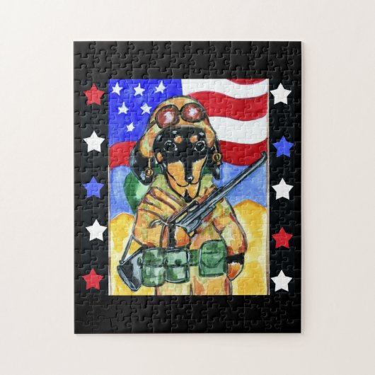 DOXIE SOLDAT LEGPUZZEL (Verticaal)