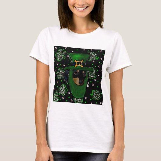 Doxie St. Patty T-shirt (Voorkant)