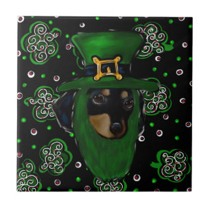 Doxie St. Patty Tegeltje