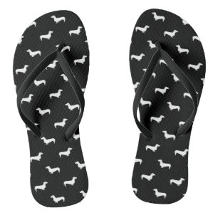 Doxie-teenslippers - dachshund-schoenen teenslippers