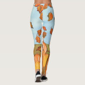 Doxie Thanksgiving Leggings (Achterkant)