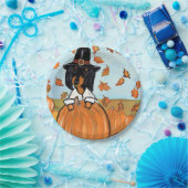 Doxie Thanksgiving Papieren Bordje (Feest)