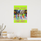 Doxie Town Chicago Poster (Keuken)