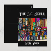 Doxie Town City - NEW YORK Briefkaart (Voorkant / Achterkant)