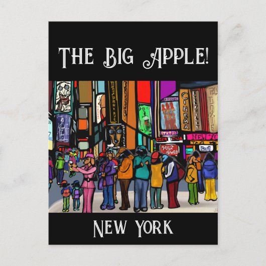 Doxie Town City - NEW YORK Briefkaart (Voorkant)