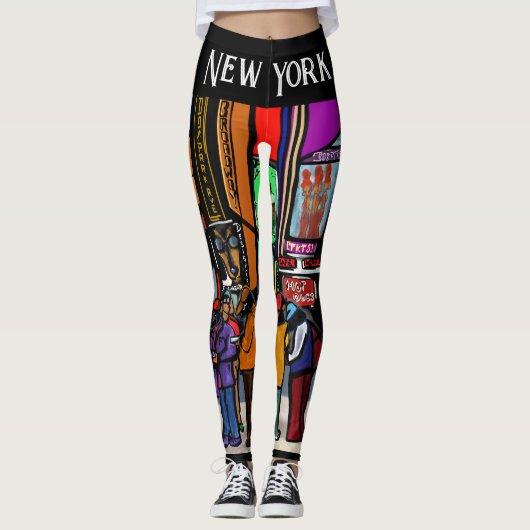 Doxie Town City - NEW YORK Leggings (Voorkant)