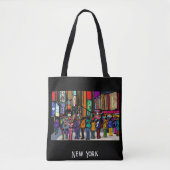 Doxie Town City - NEW YORK Tote Bag (Voorkant)