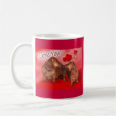 Doxie Valentijn Mok (Links)