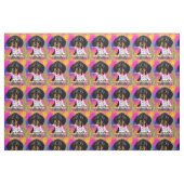 Doxie Verjaardag Stof (Fat Quarter)