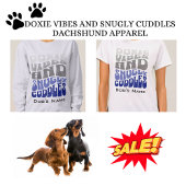 Doxie Vibes Schattige Blauw Grijs Dachshund Lover  Trui