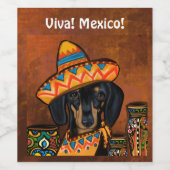 DOXIE WIJN ETIKET (Enkel label)