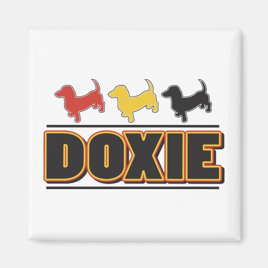 DOXIE-Word-KLEUR Magneet (Voorkant)