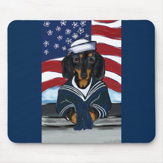 Doxie Zeiler Muismat (Voorkant)