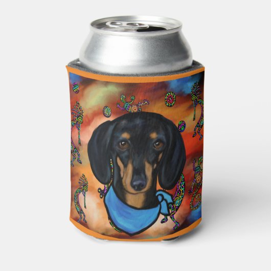 doxie zuidwesters blikjeskoeler (Blikje Achterkant)