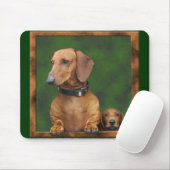 Doxies in de mousepad. muismat (Met muis)
