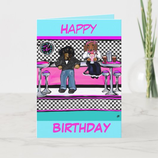 Doxies Rock and Roll Kaart (Voorkant)