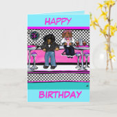 Doxies Rock and Roll Kaart (Gele Bloem)