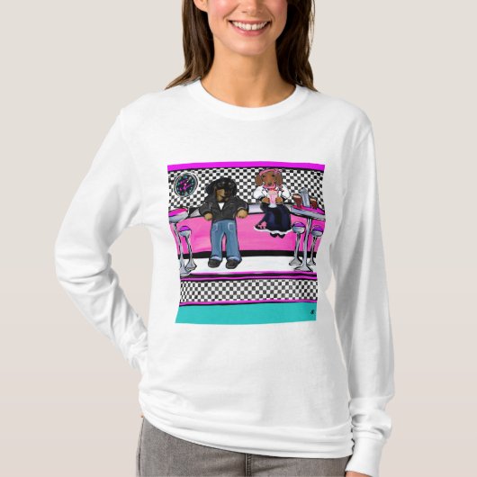 Doxies Rock en Roll T-shirt (Voorkant)