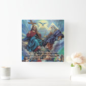 Doxologie - Glorie Vierkante Klok (Huis)